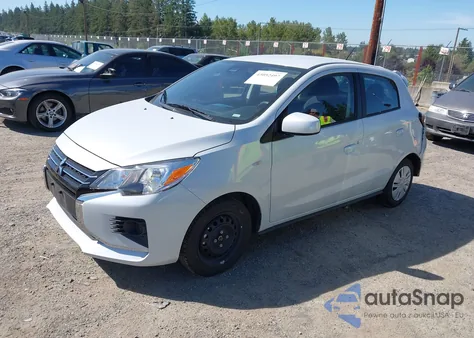 2024 Mitsubishi Mirage Es/Le из США, поврежденный, VIN ML32AUHJ1RH016106